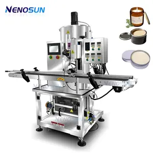 NENOSUN Automatic Heating Filling Machine Specialized Candle Machine Wax Hair Wax Mixing Wax Filling with Mix Tank