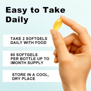 Suplemento para el Cuidado de la Salud, Nutrición, Vitamina D3 + K2, Cápsulas de Gel Suave de 10000 UI - Product Image 5