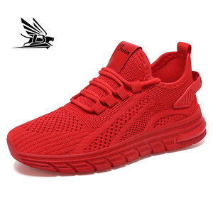 En stock fábrica Mujer barato transpirable calcetín personalizado zapatos caminar zapatos deportivos señoras zapatillas de deporte de <span class=keywords><strong>cuña</strong></span> - Product Image 2