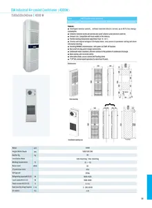 Điều Hòa Không Khí Tủ Điện Công Nghiệp EIA40 4000W