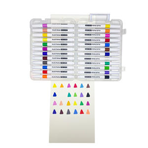 Low Odor Water Based Custom Acrylic <b>Paint</b> Markers Set for <b>Rock</b> Wood Metal Plastic Glass Canvas Ceramic DIY Painting - Product Image 1