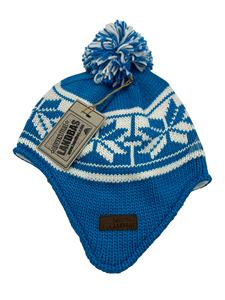 Venta caliente 100% acrílico Jacquard patrón tejido orejera 56-58CM gorro de nieve para regalo de Navidad - Product Image 6
