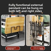 Égouttoir de cuisine moderne et simple, autoportant, multi-niveaux, multifonctionnel pour le séchage et le rangement des bols et assiettes