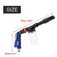 NBT Car Detailing Kit Portable Water Hose Connect Snow Foam Cannon Distributeur de savon Wash Pot Garden Water Sprayer Gun