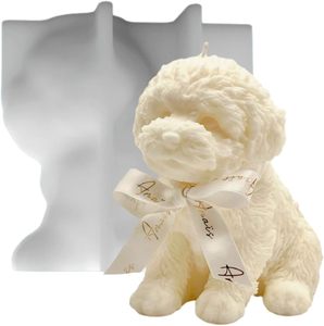 Cute LittleTeddy Candle Mold for Soap Soy Wax Epoxy DIY Handcraft Party Dinner Ornaments Valentine's Day Wedding Decoration - Product Image 1