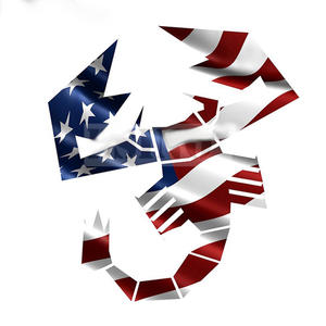 3Dl üç boyutlu Metal modifiye araba Sticker Abbas akrep araba Sticker araba kuyruk Sticker - Product Image 5