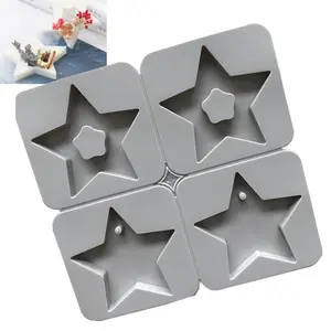 <span class=keywords><strong>Moule</strong></span> à sachets HY à 4 cavités, <span class=keywords><strong>moule</strong></span> en époxy DIY pour sachets de cire, tablettes aromatiques, <span class=keywords><strong>moule</strong></span> artisanal pour ornements étoile, cœur, hexagone, <span class=keywords><strong>moule</strong></span> à savon - Product Image 1