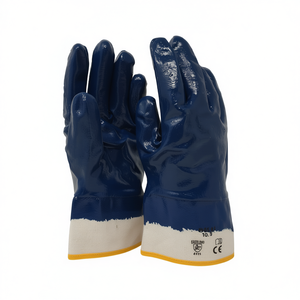 ถุงมือเคลือบไนไตรล์ ขนาด 10 ถุงมือป้องกันการบาดสำหรับงานหนัก - Product Image 2