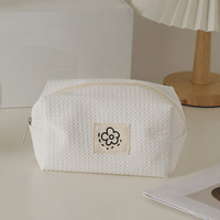 Sac de rangement pour maquillage coloré et tendance avec fermeture éclair et logo personnalisé pour les voyages