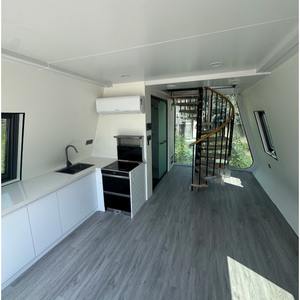 Fabricant de villa en acier léger <span class=keywords><strong>Maison</strong></span> triangulaire et capsule spatiale-pour hôtel HomeStay ou à des fins résidentielles - Product Image 4