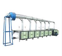 Broyeur horizontal pour le recyclage de jeans, vêtements, tissus non tissés, déchets textiles, coton et fil