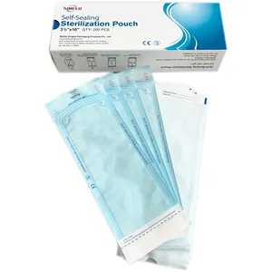 Disposable Dental Sterilization Medical Self Sealing With Disinfection Instructions Dental Sterilization Pouches.