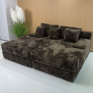 Sofá Cama Convertible Moderno de Espuma de 2 Plazas, Sellado al Vacío, Comprimido, Plegable, Sofá Cama Doble para Sala de Estar - Product Image 4