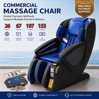 GUOHENG Fauteuil de massage commercial avec paiement par code QR, accepteur de pièces et paiement par carte de crédit