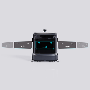<strong>Smart</strong> <strong>Intelligent</strong> Commercial Cleaning <strong>Robot</strong> with Automatic Self-Cleaning Vacuum Featuring Dust Pushing Floor Technology - Product Image 5