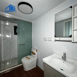 Casa Container Espandibile di Alta Qualità 20ft 40ft, <span class=keywords><strong>Villa</strong></span> Prefabbricata di Lusso con 2-3 Camere da Letto, Pieghevole e Mobile, Realizzata in Pannelli Sandwich d'Acciaio - Product Image 6