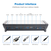 PC en métal à cadre ouvert intégré WIFI Android 11 Os PC à écran tactile industriel de 7 pouces
