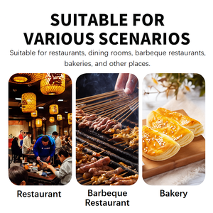 Boîte d'emballage jetable de 9 pouces avec couvercle Boîte de restauration rapide à charnière MFPP Boîte à lunch simple à trois compartiments de qualité alimentaire - Product Image 4