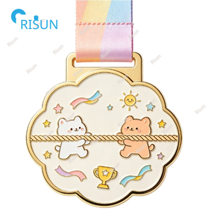 Medallas Personalizadas para el Día del Deporte Escolar, Medallas de Ultra Impacto con Relieve de Tira y Afloja, Medallones para Escuelas, Medallas Personalizadas de Tira y Afloja - Product Image 6