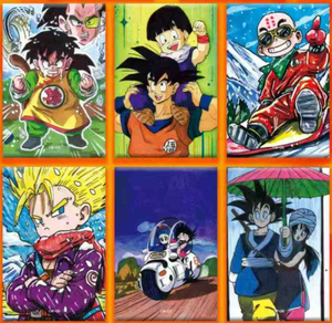 Cartes <span class=keywords><strong>de</strong></span> collection PGU <span class=keywords><strong>Dragon</strong></span> Balls Art Boards, cartes d'anime japonais DBZ <span class=keywords><strong>Super</strong></span> Saiyan, cartes à jouer en papier coloré pour enfants, jouets cadeaux - Product Image 2