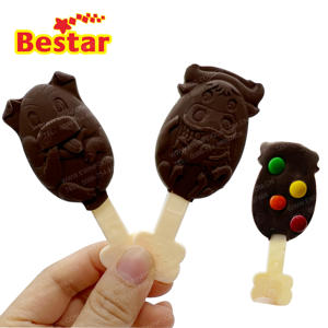 Fabrication de chocolat vente en gros barre de chocolat 13g avec grains de chocolat - Product Image 2