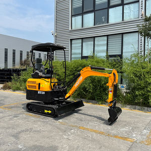 Micro pelleteuse remorquable HIGHTTOP de 2 tonnes Petite pelleteuse HT20 Mini pelleteuse à chenilles à vendre - Product Image 5