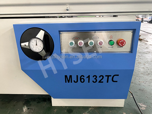 Sega a Pannello Verticale per Falegnameria MJ6132TC con Regolazione Manuale dell'Angolo, Taglio a 45/90 Gradi, Sega da Banco Scorrevole a Buon Prezzo - Product Image 2