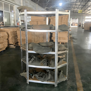 Industrielles Eckmöbel DIY Metall-Aufbewahrungsregal Bücherregal Korrosionsschutz Leichtlast für - Product Image 6