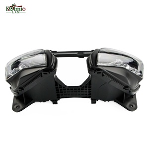 KOLMIO-LAM Fit pour Fit pour <span class=keywords><strong>Kawasaki</strong></span> <span class=keywords><strong>NINJA</strong></span> <span class=keywords><strong>ZX10R</strong></span> 2016 - 2020 ensemble de phares de moto phare ZX 10R ZX-10R <span class=keywords><strong>2017</strong></span> 2018 - Product Image 2