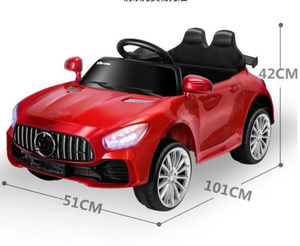 Per guidare su auto ruota elettrica auto giocattolo più venduto di alta qualità bambini grandi bambini auto a batteria bambini LED plastica - Product Image 6