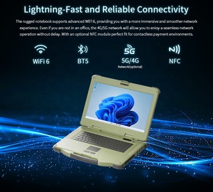 Portátil Toughbook de 15.6 Pulgadas con Huella Dactilar, Resistente al Agua, para Minería, Entorno Profesional, Computadora Portátil Robusta - Product Image 4