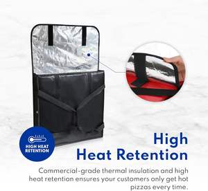Sacs isothermes pour pizza gratuits, sacs thermiques Motoboy, livraison, 20*20, sac à pizza extra large, livraison de nourriture - Product Image 6