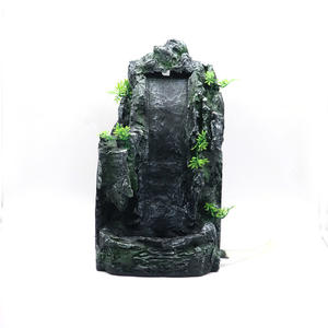 Grote hars <span class=keywords><strong>aquarium</strong></span> viskom waterval zand berglandschap ornament decor rotstuin - Product Image 6