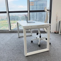 Pied de table de bureau moderne en fer pour salon et hôtel, installation simple, haute qualité, vente en gros à prix abordable