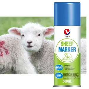 Pintura de marcado de animales no tóxica Spray cerdo ganado oveja etiqueta cola marcado pintura