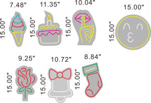 Cailemeng buon natale segno al Neon regali personalizzati vacanze natale idee <span class=keywords><strong>regalo</strong></span> <span class=keywords><strong>negozio</strong></span> segnaletica decorazione Festival - Product Image 4