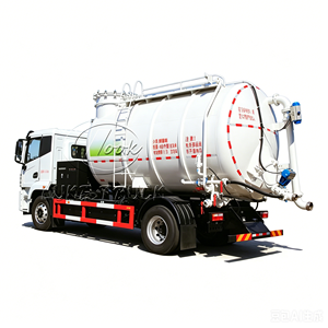 Solución Integral: Camión de Succión y Presión Totalmente Eléctrico de 12000L para Transporte de Materiales en Polvo - Product Image 1