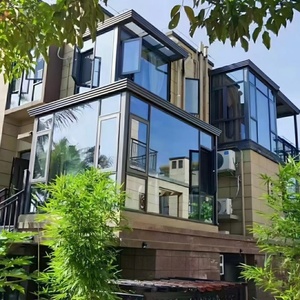 Venta Directa de Fábrica: Ventana Abatible Minimalista con Pantalla Integrada, Triple Vidrio Plano, Hermosa para Sala de Estar o Balcón - Product Image 4