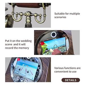 <span class=keywords><strong>Téléphone</strong></span> filaire rétro pour vidéoconférence de mariage - 1080P Full <span class=keywords><strong>HD</strong></span> - Product Image 5