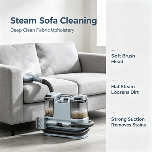 Nettoyeur de canapé professionnel, machine à extraction à vapeur, <span class=keywords><strong>aspirateur</strong></span> <span class=keywords><strong>laveur</strong></span> pour le nettoyage des meubles en tissu - Product Image 5