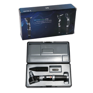 <span class=keywords><strong>Otoscope</strong></span> portatif de <span class=keywords><strong>fibre</strong></span> <span class=keywords><strong>optique</strong></span> approuvé de dispositifs de diagnostic médical de la CE ISO LED - Product Image 1