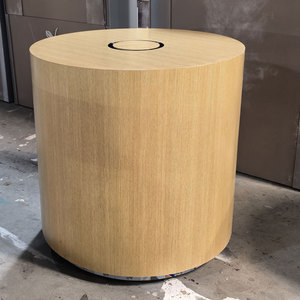 Kệ trưng bày hình tròn đa chức năng bán lẻ Tủ đảo nhiều lớp và bàn tiếp tân - Product Image 4