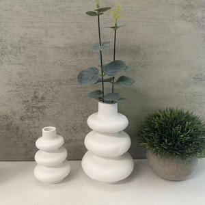 Stampi in Silicone per Vasi Circolari Grandi e Piccoli, Stampi per Gesso e <span class=keywords><strong>Resina</strong></span> <span class=keywords><strong>Epossidica</strong></span>, per Creazioni Artigianali e <span class=keywords><strong>Gioielli</strong></span> - Product Image 2