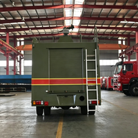 Nouveau camion de pompiers Isuzu à double cabine Amy Green 5 000 litres 950 gallons 4x2 Diesel Euro 3 avec réservoir d'eau
