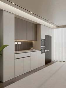 High Quality Hot Selling Multifunctional Living Room Storage Cabinet Wooden Wall Mounted Storage Display Cabinet - Product Image 2