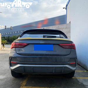 Haosheng voiture Auto accessoires Workblank brillant noir arrière mi Spoiler Extension pour <span class=keywords><strong>Audi</strong></span> <span class=keywords><strong>Q3</strong></span> F3 <span class=keywords><strong>Sportback</strong></span> 2019 2020 2021 2022 <span class=keywords><strong>2023</strong></span> - Product Image 3