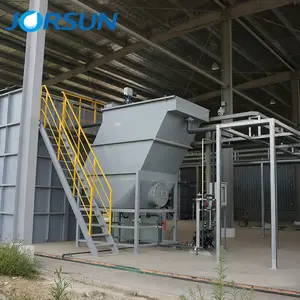 Metal Wastewater Treatment System Lamella Clarifier Inclined Plates Clarifier Wastewater Tank Settle Plates Lamella Clarifier