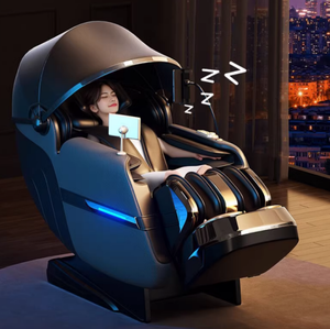 เก้าอี้นวดแบบเต็มตัวทันสมัย VCT 3D 4D แรงโน้มถ่วงด้วยไฟฟ้านวดหัวบอลหนังเอว - Product Image 5