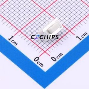 TS04-TDW1EH5.0 Tactile Switch SMD,6.1x3.5mm Switch Single Pole Single Throw Rectangle Button 1.8N Vertical Mount - Product Image 1