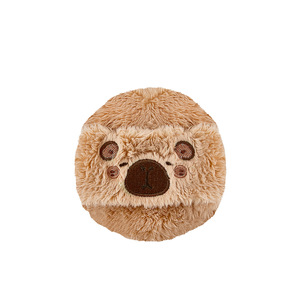 Houppette à poudre Life Girls – Douce, hypoallergénique, en peluche, pour application de poudre libre et fixatrice, motif animal mignon, non lavable - Product Image 5